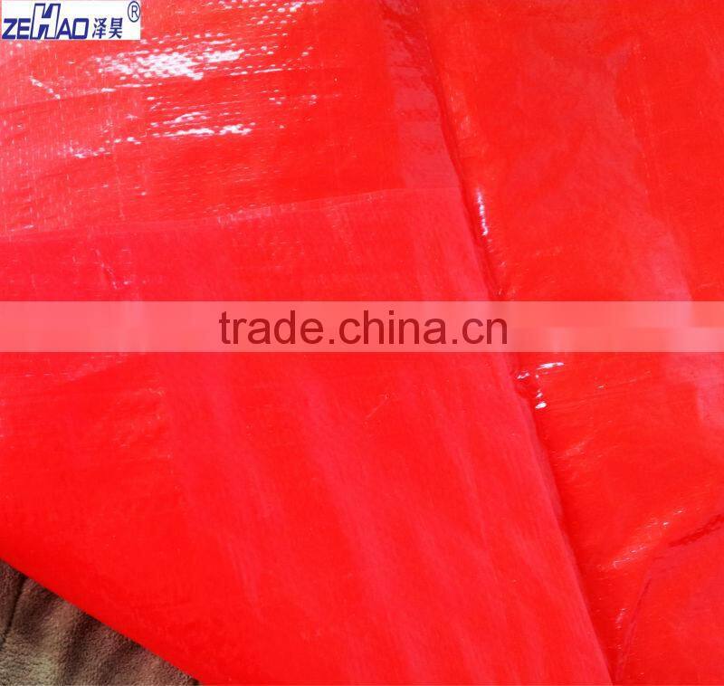 red tarpaulin with Aluminum eyelet&&120gsm waterproof polyethylene tarpaulin &laminate sheets pe tarpaulin with pp rope
