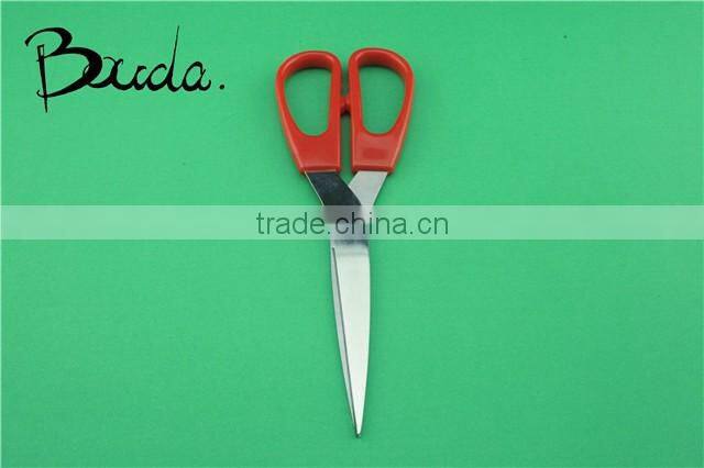 8" Popular cheap price office scissors with plastic handle BD-S1604