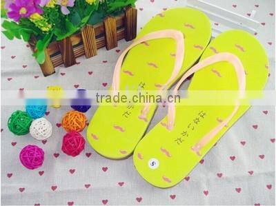 comfortable wedge slippers hard-wearing eva flip flop soles for spa