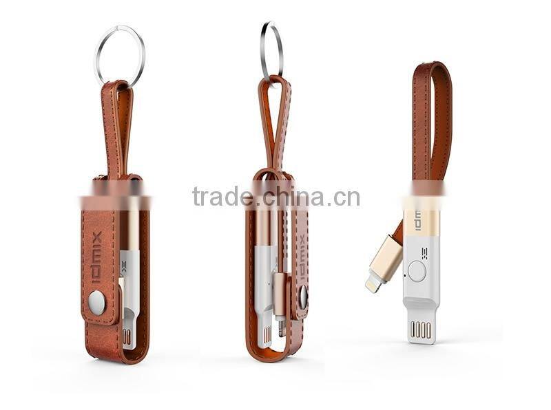 New Phone Cables Data Cable Charging For iOS 5 5S 6 Plus Bluetooth Anti-lost Self-timer Function Data Cable Triple MFi