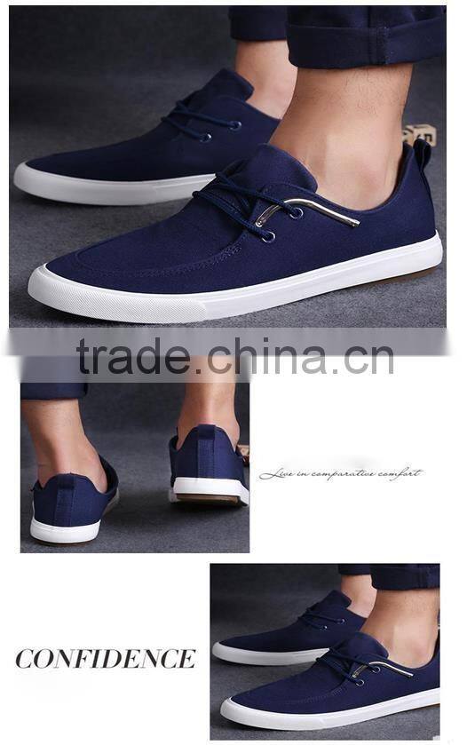 New Arrival Style cheap Latest Design Men Canvas Shoes