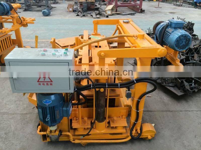 QT40-3A Movable Burning-free Bloc Machine