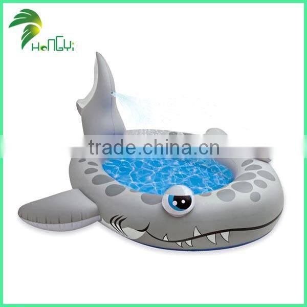 Cheap Large Inflatable Indoor Baby Shark Shape Pool
