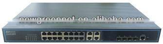 GCOM L2 FE 16 Ports POE Switch , S2600-20PC