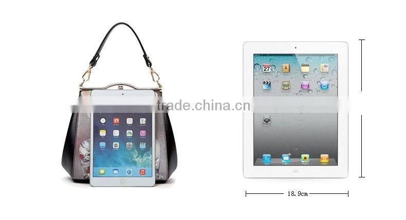 2015 New design wholesale fashion PU ladies bag, woman leather tote bag
