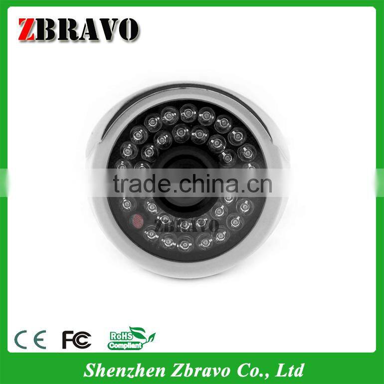 OEM factory 2 mega pixel Digital Web camera Full HD 1080P Bullet P2P IPC with free CMS software