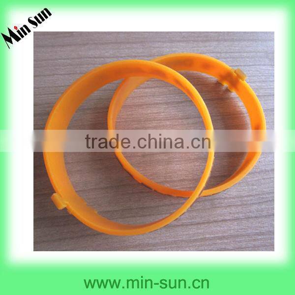 2014 newest design,CE proof silicone magnetic bracelets, silicone bangle, silicone wristband