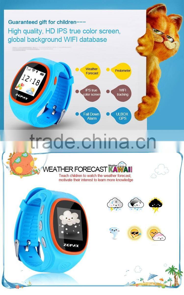 Kids GPS tracker Smart Watch with SOS GPS LBS WIFI Bluetooth Positioning Life Waterproof for Android IOS