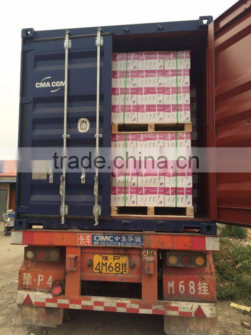 Phosphated Self drilling screw with wings for fiber board and light steel