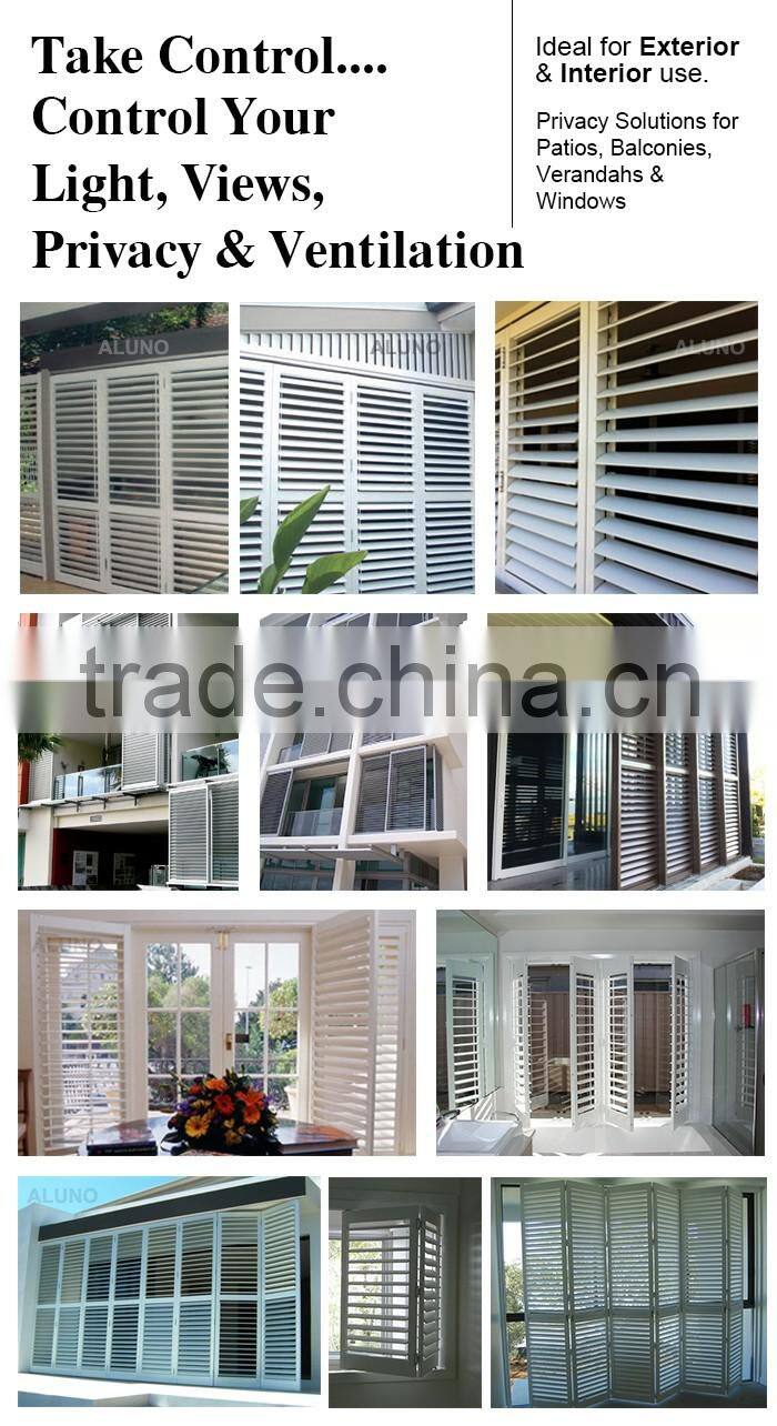 Aluminum Shutters Exterior Louvered Shutters