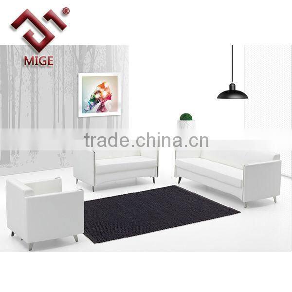 Orange Stainless Steel Frame Sofa Design Furniture