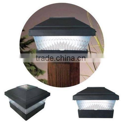 Led Solar Fence Post Light with Two Size