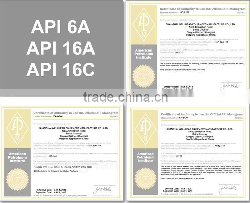 oil drilling and producting system wellhead assembly api 16c Frac Manifold