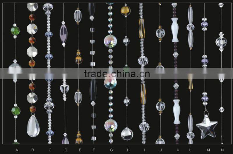 30mm Faceted crystal ball K9 material