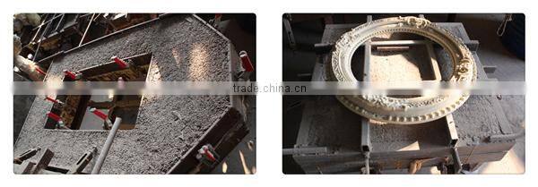 unique design carved high density hotel mirror