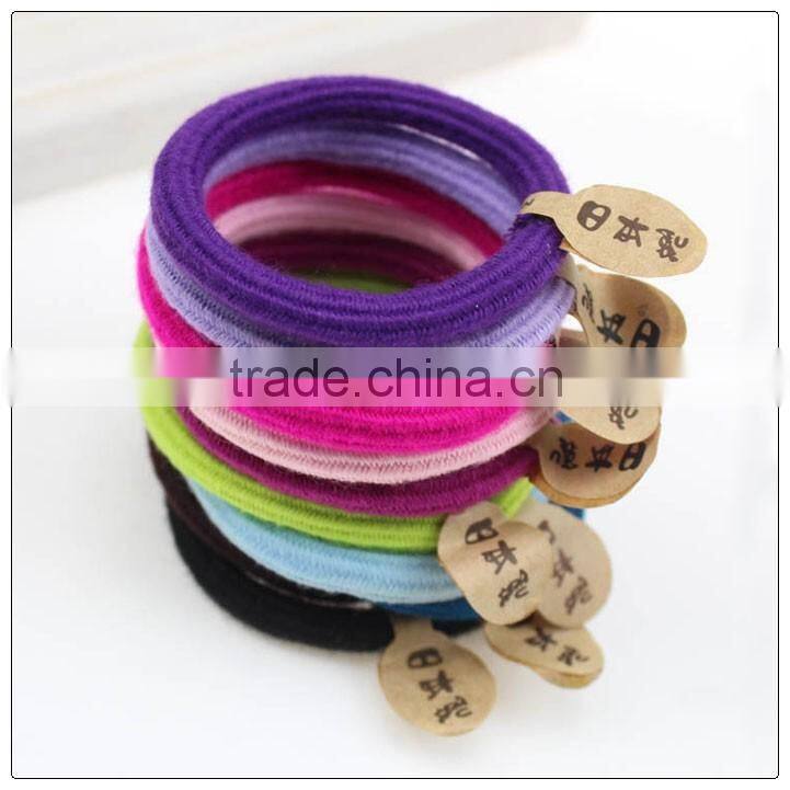 Hot sale glitter elastic hair bands for women