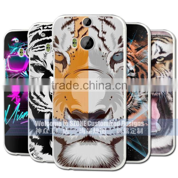 For HTC ONE M8 customized cases