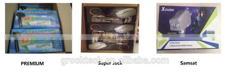 High performance satellite dish motor with Nylon gear for Ku Band Antenna DiSEqC1.2/1.3