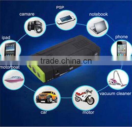 13800mah Emergency car portable battery jump starter mobile power pack battery jump starter