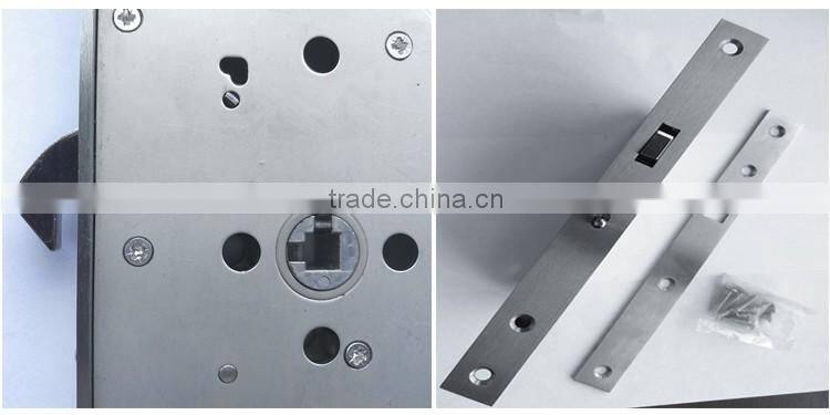 High security standard sliding door mortise lock body