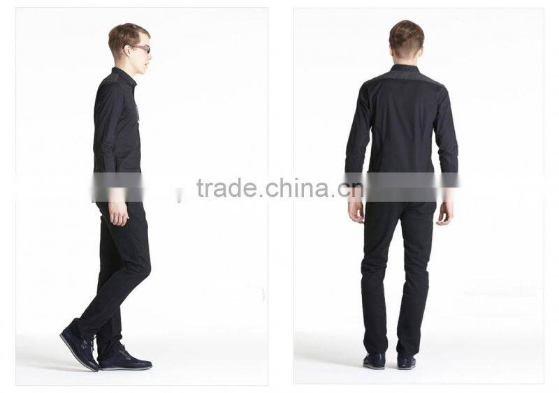 Cotton Casual Long Sleeves Slim Shirts For Men