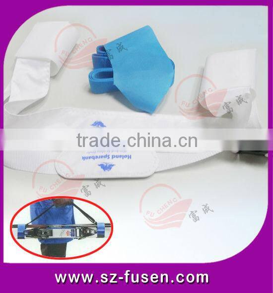 Easy carring 100%Nylon Alpine moutains sports magic tape ski tie