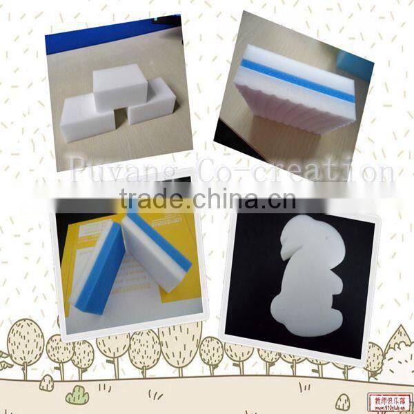 pure white 10*7*3cm cleaning melamine sponge