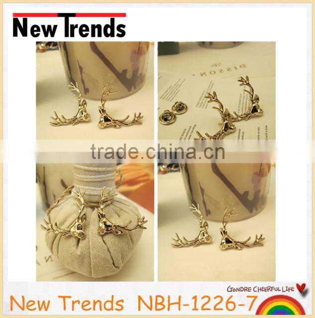 New styles deer brooch lapel pin for men multi color