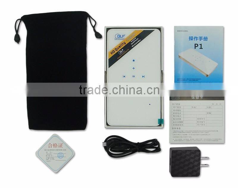 Mini Portable Projector Home Theater Office Projector wifi connect your smartphone