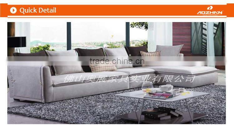2016 New Modern Fabric Living Room Sofa Design (AZ-GGSF-1307)