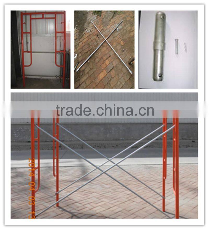 Q235 scaffolding frame for South Africa
