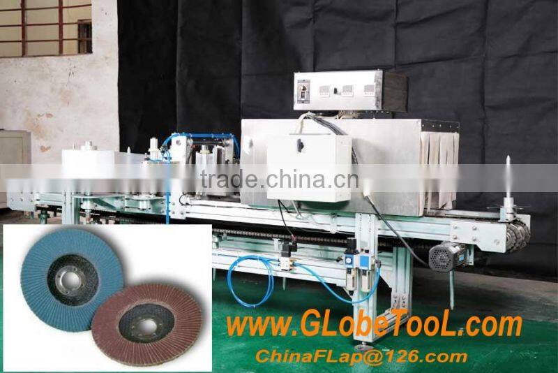 Automatic packing machine of flap discs producing