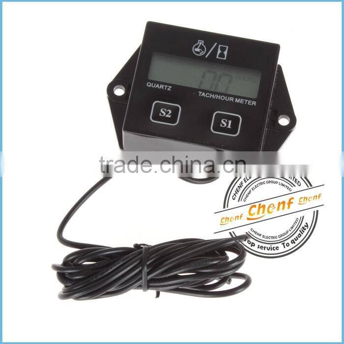 Newest Marine boat,ATV,Dirt Bike,Motorcycle, Hour Meter Gauge Tachometer