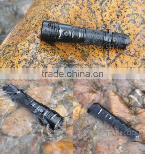 Tank007 PT11 High Quality Standard handheld rechargeable LED flashlights for long gun