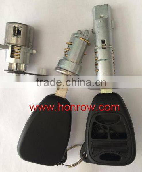 High quality Chrysler full set lock ignition lock and left door lock and right door lock chrysler key lock