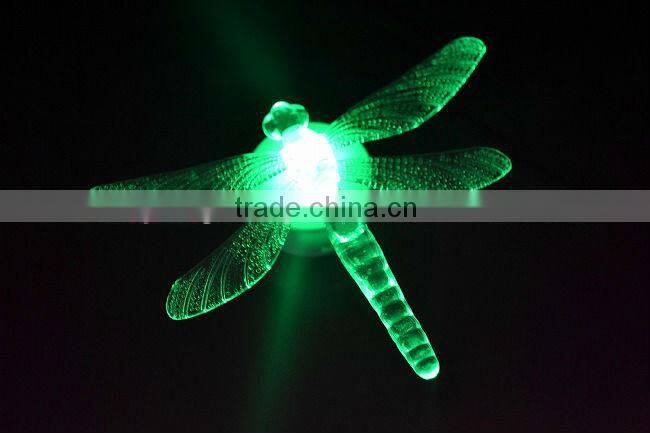 Multi-color-changing LED Dragonfly night light led lamp