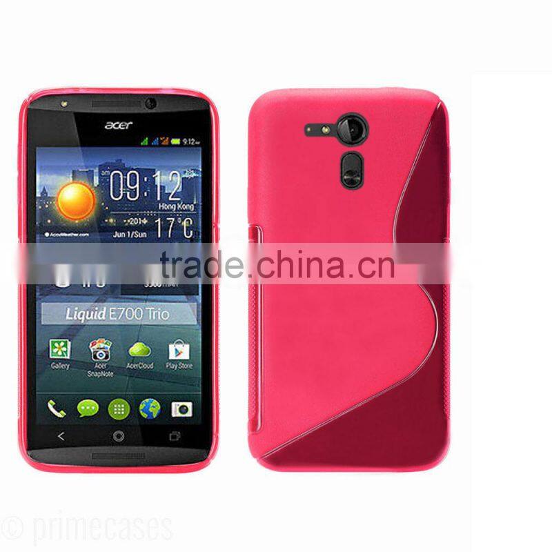 for Acer Liquid E700 tpu case with high quality factory price