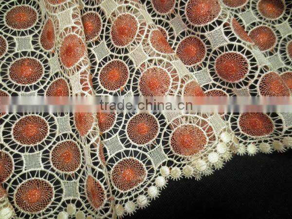 korean lace fabric guipure lace embroidery fabric custom lace fabric wholesale