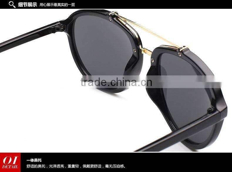 New product high quality Dazzle colour sunglasses