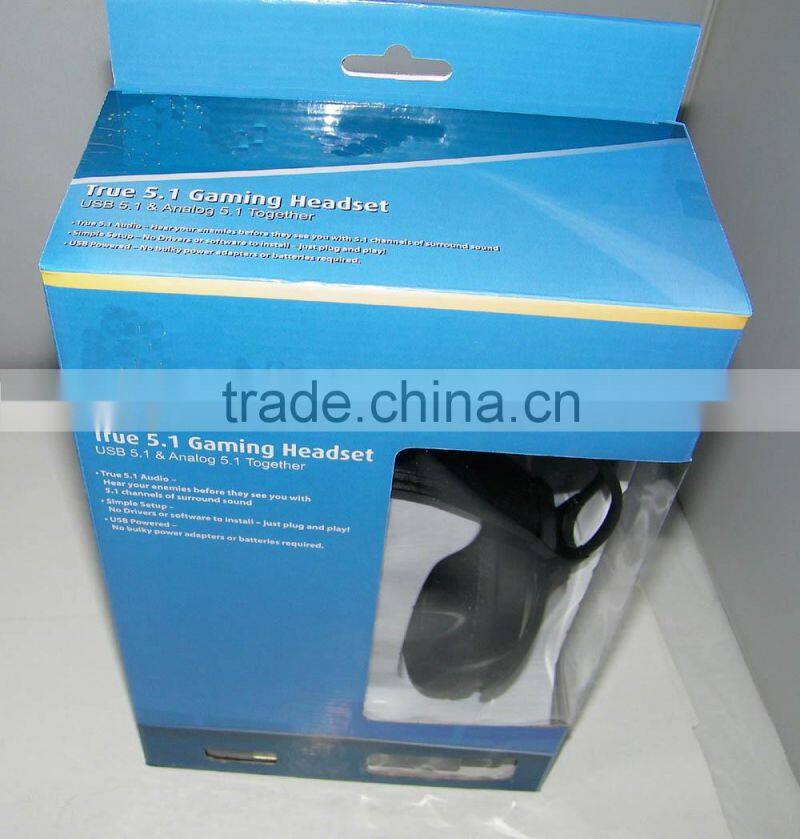 2.1 vibration gaming headphone for Xbox one/PS4/PS3/XBOX360/PC/Wii