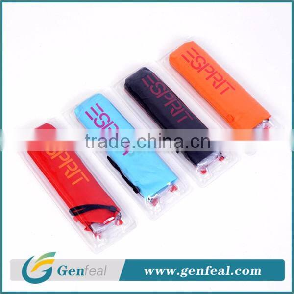 super mini compact 5 folding umbrella promotional gift with logo print