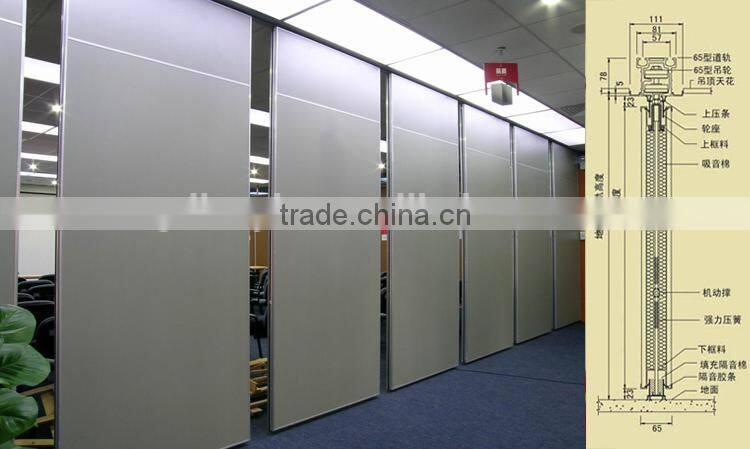 New product china soundproof restaurant movable partition wall