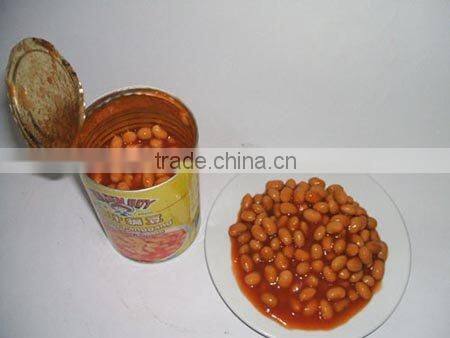 Fresh caned green peas