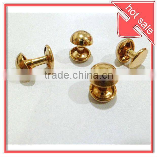 custom garment mushroom rivets for leather belt/handbag/,light decorative clothing rivets