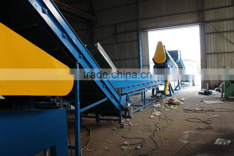 waste plastic washing recycle Machine pp pe film washing recycling production line/plastic film washing recycling line