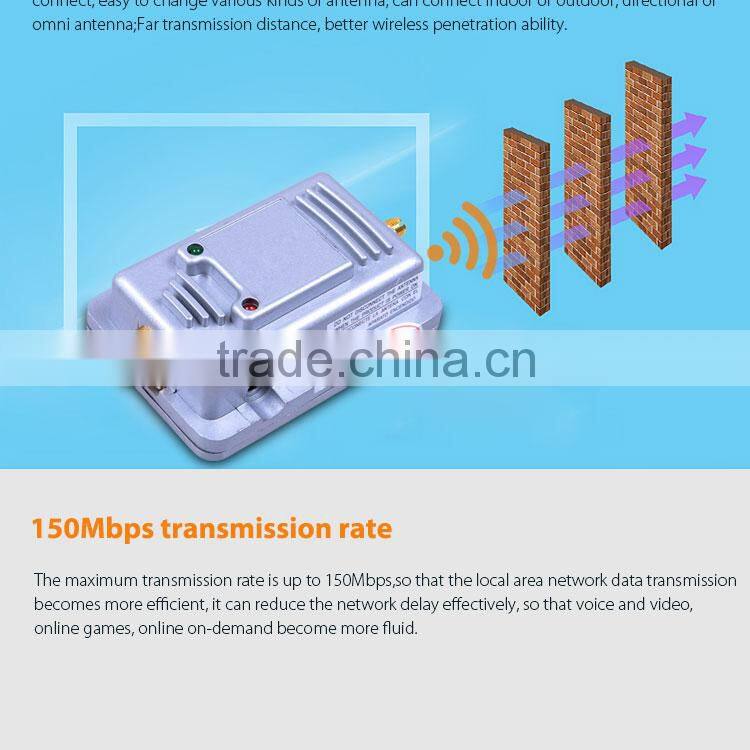 2400Mhz mini wifi signal booster china Silver with LCD display
