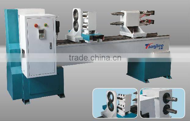 high effiency Two head wood cnc kitchen cabinet manufacurtrng ATC wood cnc router