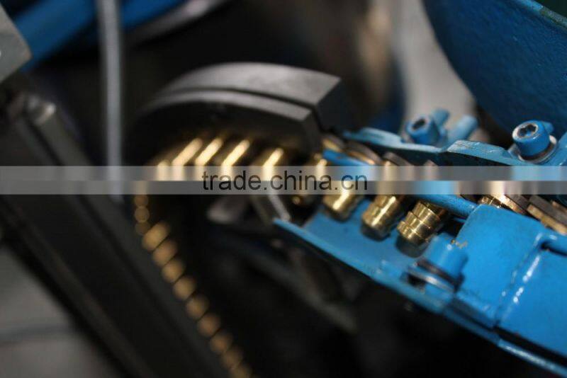 BFZX-A Color blue air pressure 0.3-0.5MPa nut and core assemble machine conditoning fule hose assembly machine