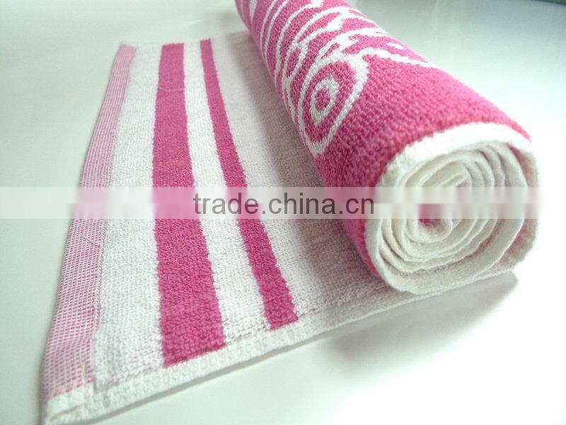 China Factory 100 Cotton Sport Towel