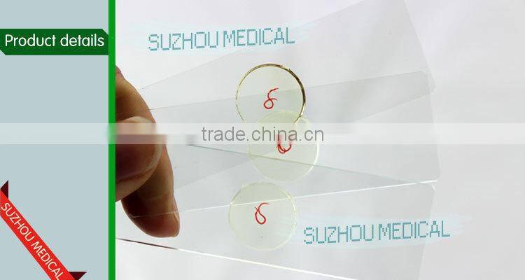 Competitive price microscope accessories glass parasitology slide set